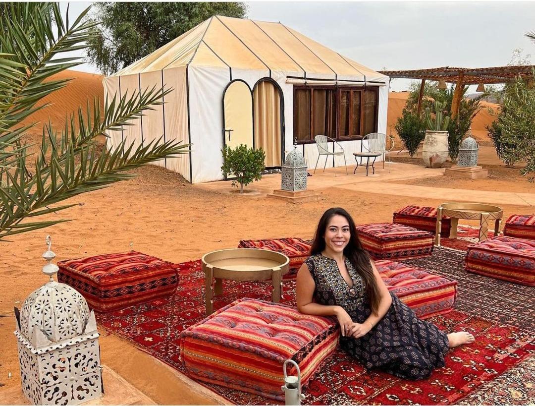 Caravanserai Luxury Desert Tented Camp Merzouga Bagian luar foto