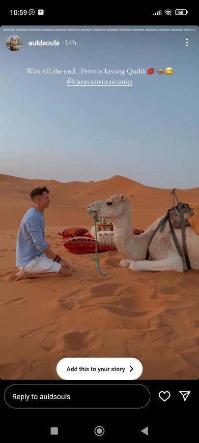 Caravanserai Luxury Desert Tented Camp Merzouga Bagian luar foto