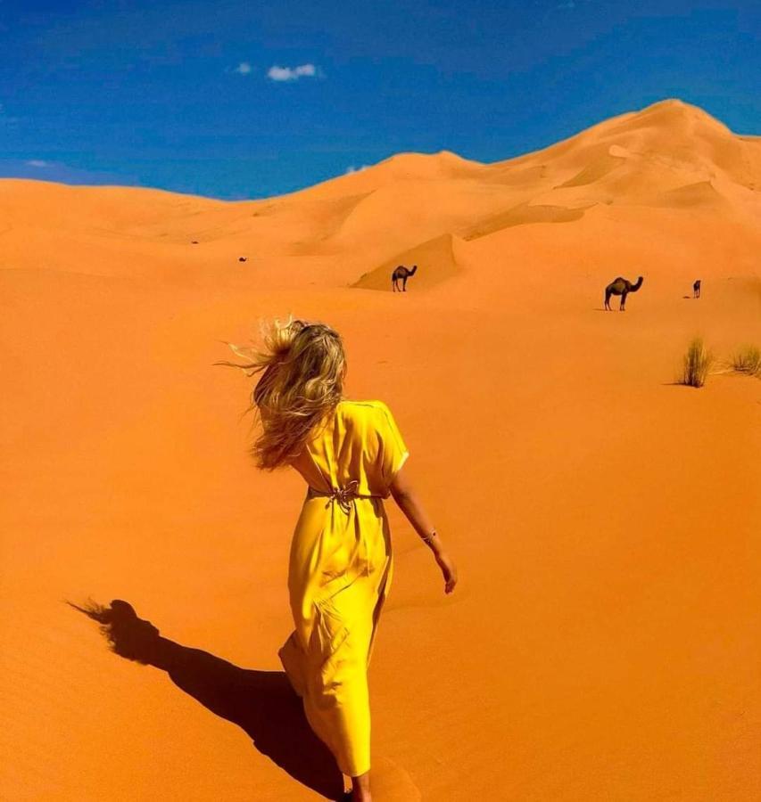 Caravanserai Luxury Desert Tented Camp Merzouga Bagian luar foto