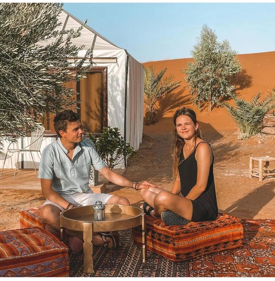 Caravanserai Luxury Desert Tented Camp Merzouga Bagian luar foto