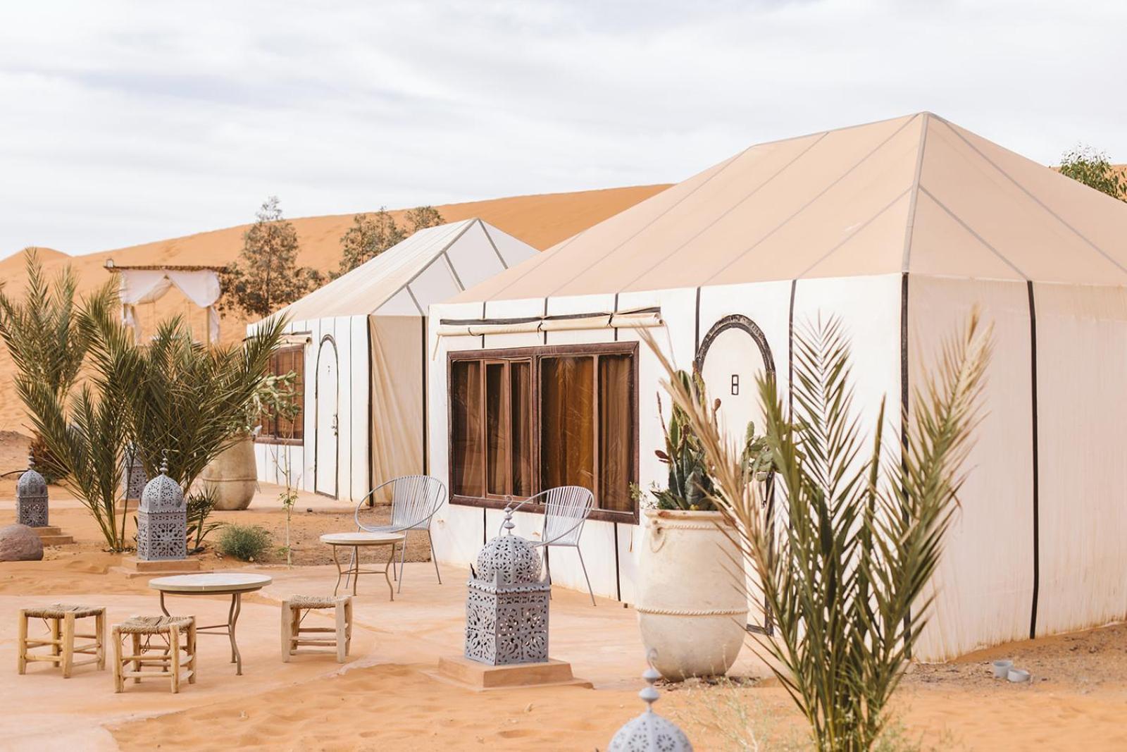 Caravanserai Luxury Desert Tented Camp Merzouga Bagian luar foto