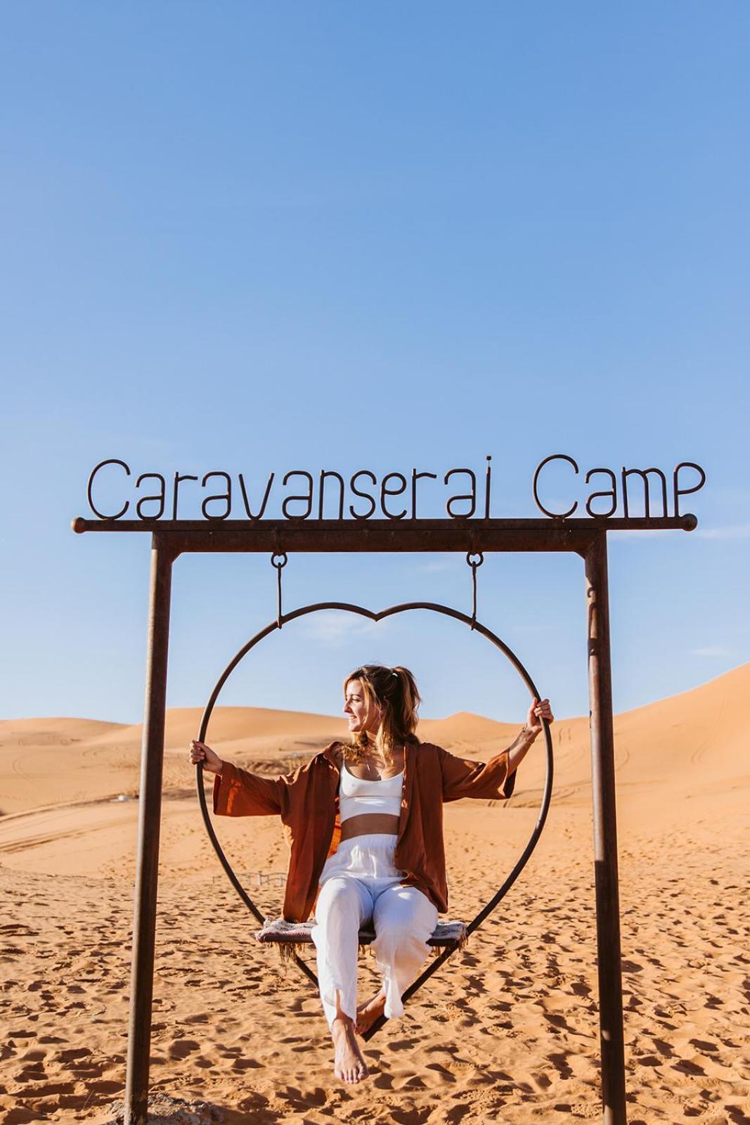 Caravanserai Luxury Desert Tented Camp Merzouga Bagian luar foto